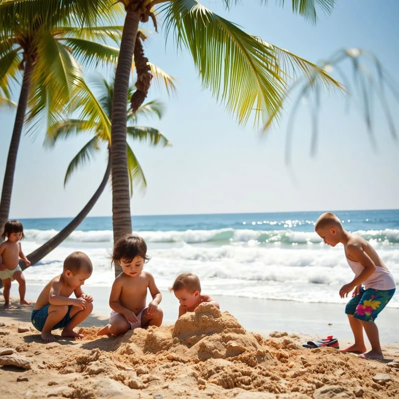 Нячанг с детьми